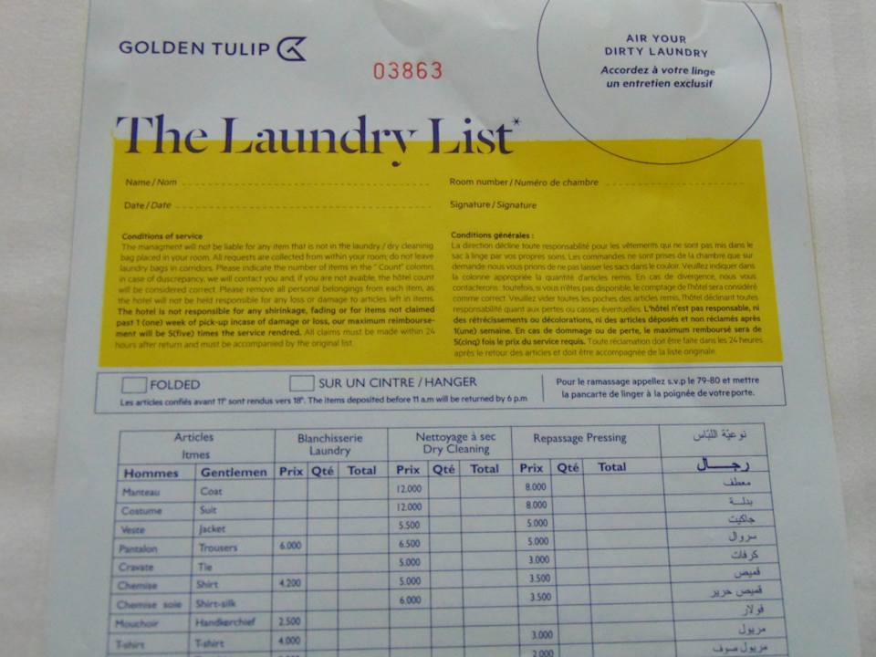 Zimmer Hotel Golden Tulip El Mechtel