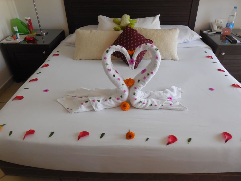 Täglich wechselnde Bettfiguren Jaz Mirabel Park & Club