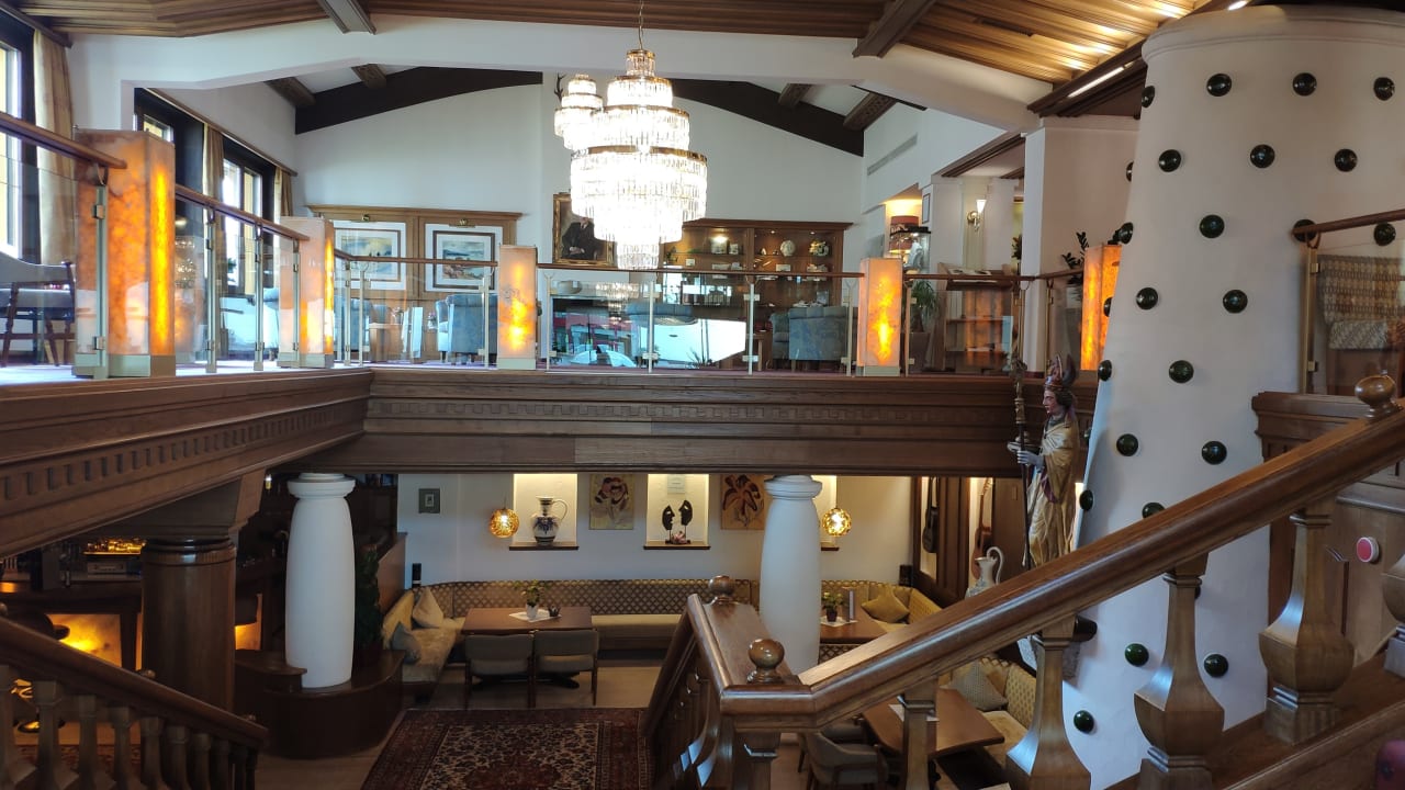 Lobby Thermenwelt Hotel Pulverer