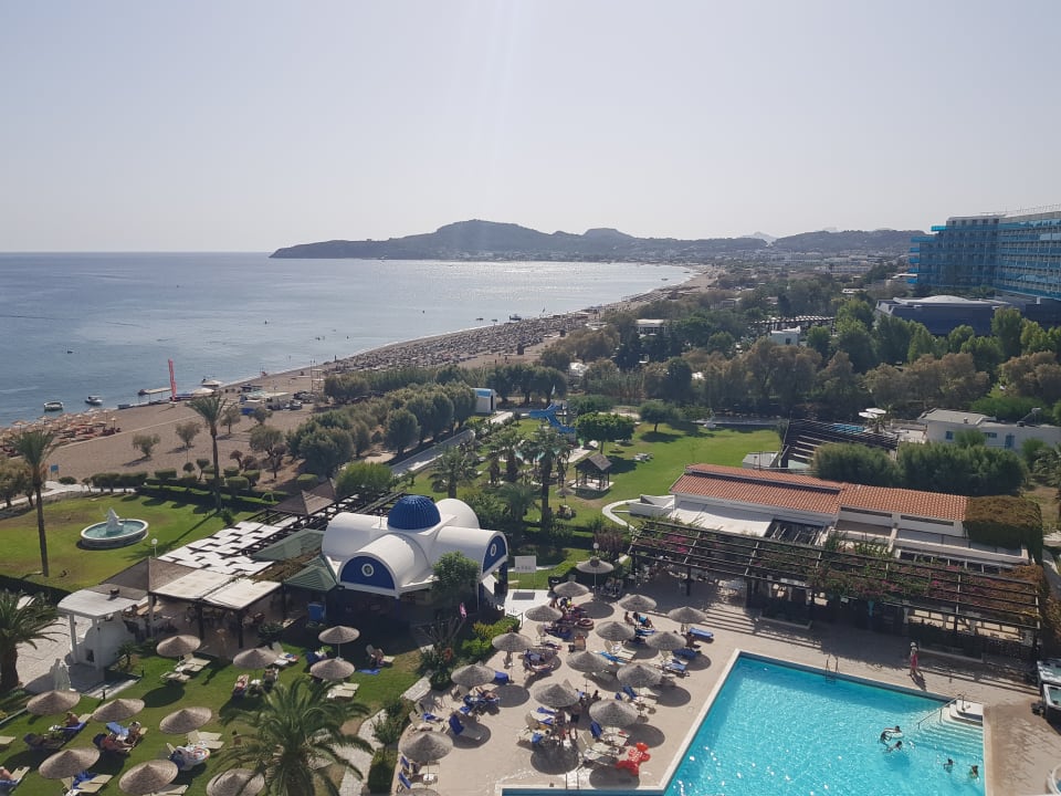 Ausblick Pegasos Deluxe Beach Hotel