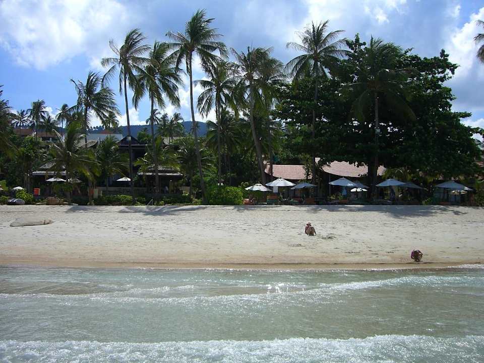 Blick vom Meer Richtung Hotel New Star Beach Resort