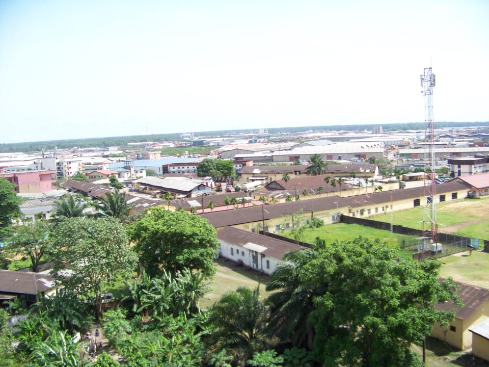 Ausblick ONOMO Hotel Douala
