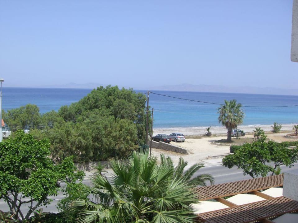 Aussicht vom Zimmer Hotel Sirene Beach