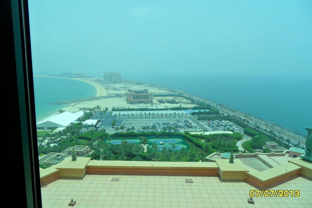 Ausblick aus der 15 Etage Atlantis, The Palm