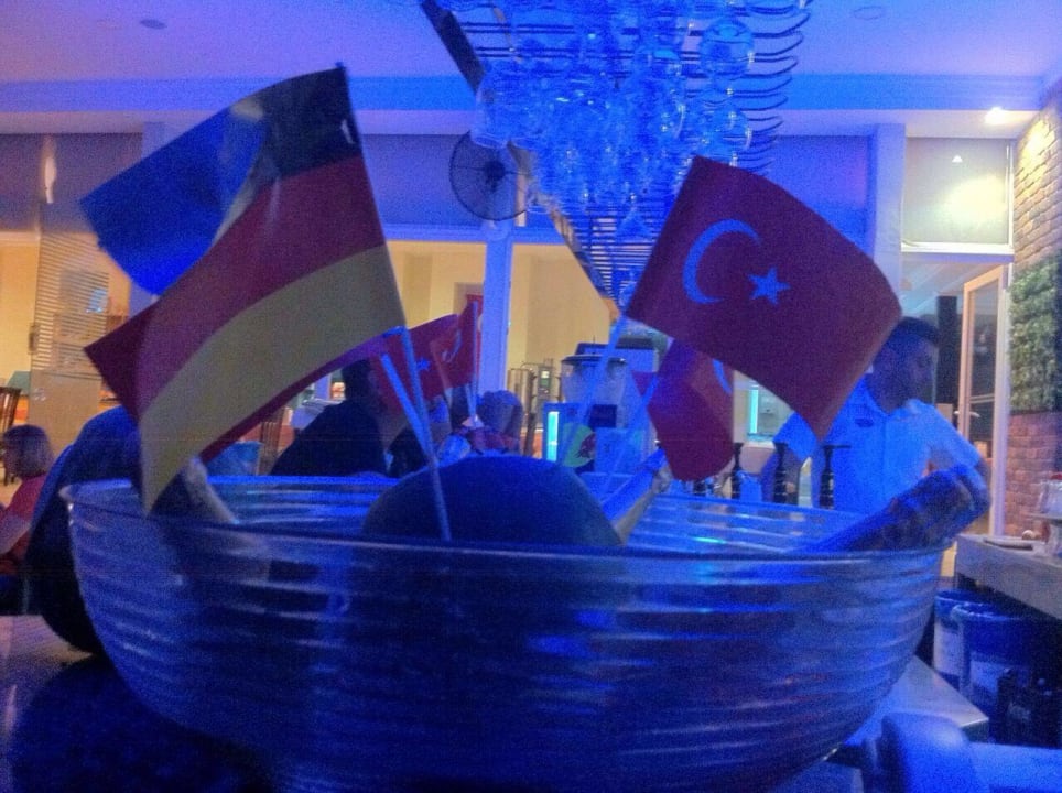 Freundschaft Fahne Hotel Gardenia Beach