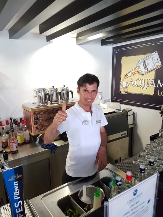 Hüseyin super freundlich und kompetent  Side Aquamarin Resort & Spa