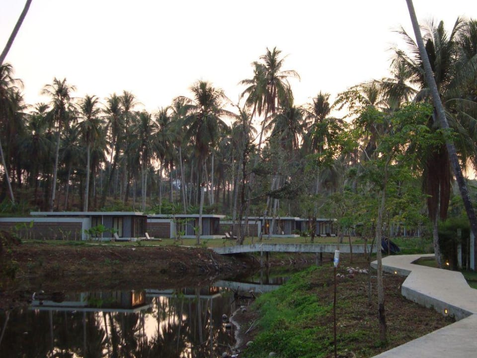 Blick auf die Villen Hotel Koh Mak Resort