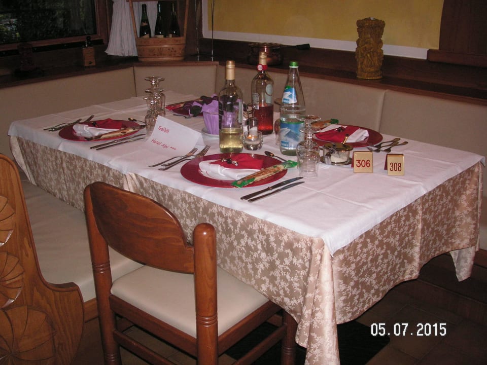Immer super gedeckt Alpi Hotel & Residence