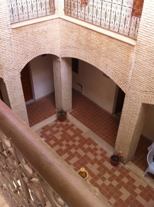 Blick auf den Innenhof Residence Tozeur