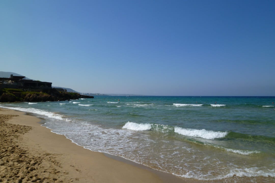 Strand 500m vom Hotel Sentido Kyknos Beach Adults Only 16+