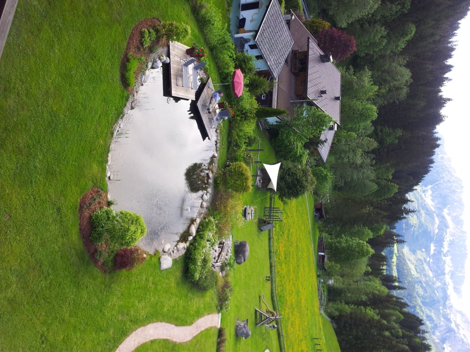 Ruheteich   Landhof Ellmau