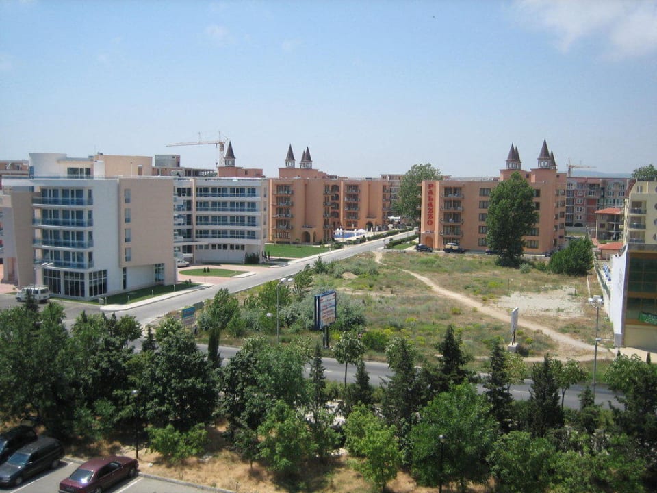 Ausblick vom Balkon Hotel Aktinia