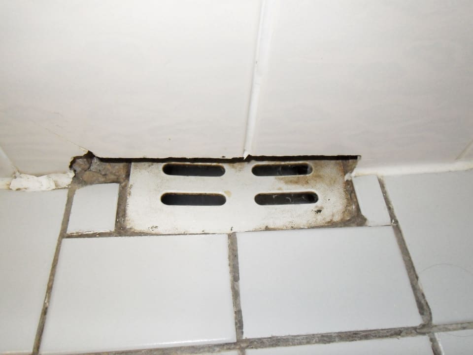 Badezimmer, Boden, Einstieg Dusche Hotel Atrium garni