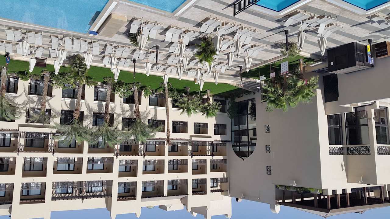 Ausblick vom Zimmer Steigenberger Aqua Magic