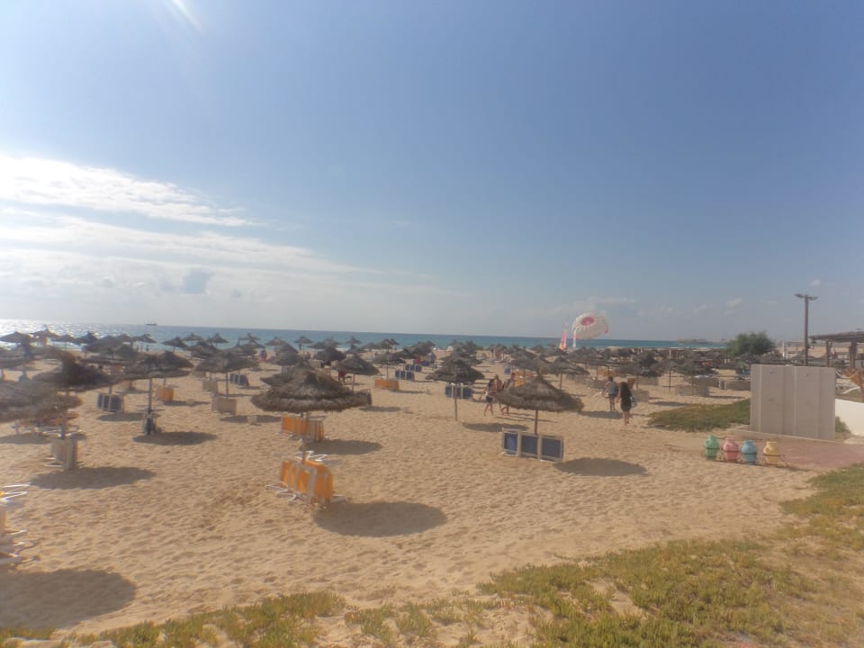 Ausblick beim Essen  Club Salammbô Hammamet
