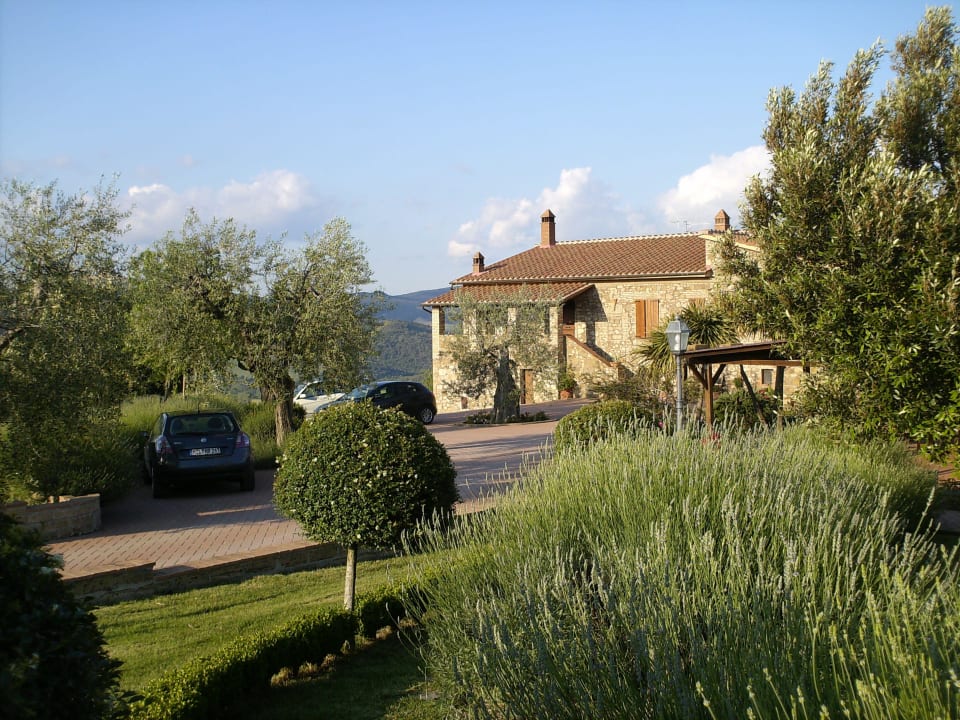 Blick auf das Haupthaus Agriturismo Podere del Vescovo