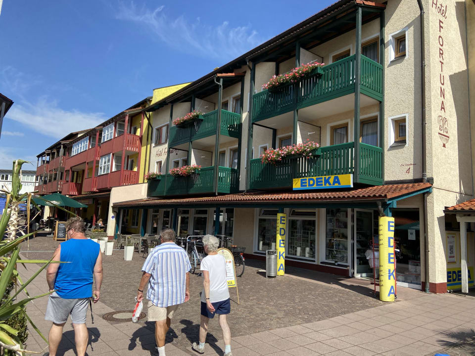 Außenansicht Hotel Fortuna - Appartements im Hotel Centurio