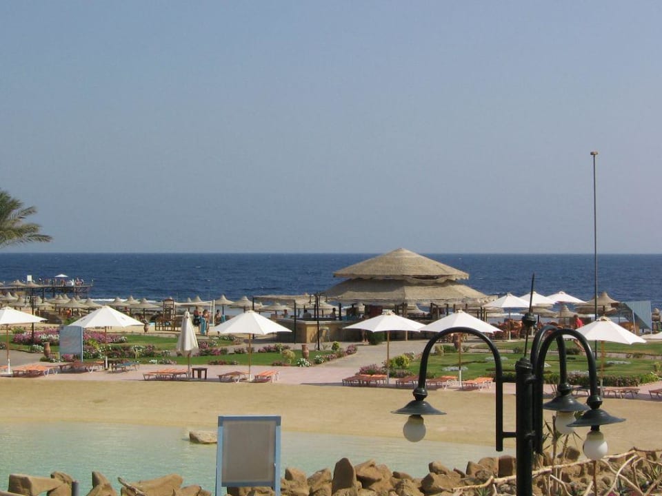 Blick zum Strand Sentido Akassia Beach