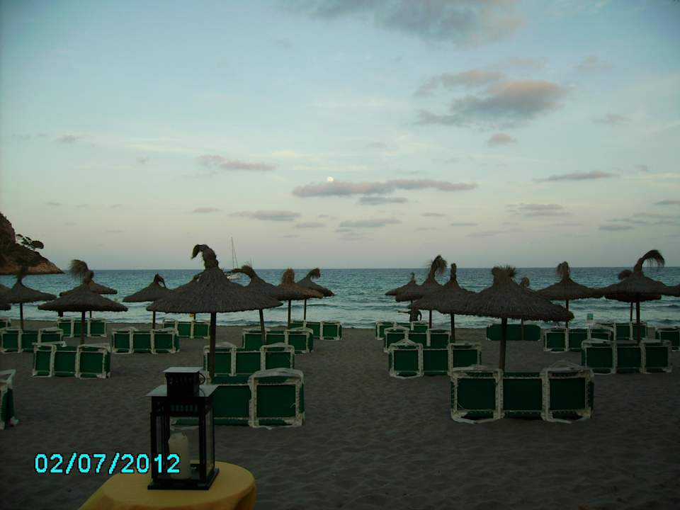 Der 3 Minuten entfernte Strand Canyamel Sun Aparthotel
