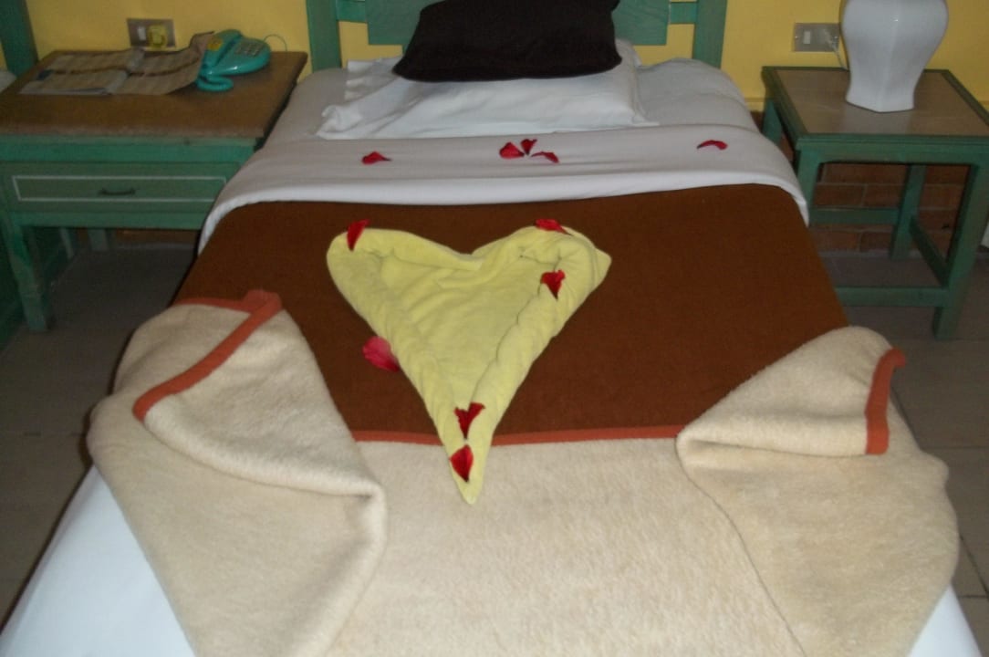 Das Bett toll gemacht Giftun Azur Resort