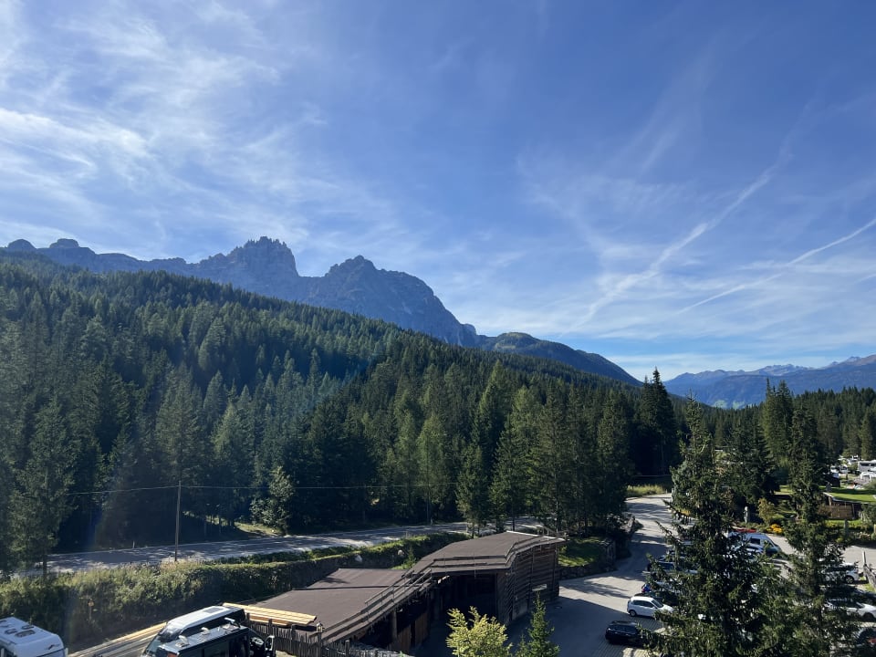 Ausblick Caravan Park Sexten