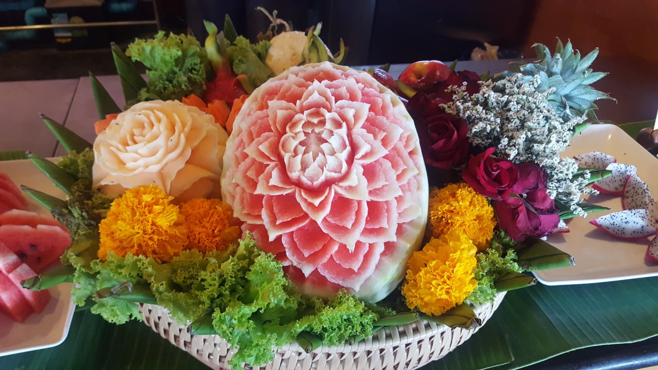Tolles Obst beim Frühstück  Santhiya Koh Yao Yai Resort & Spa