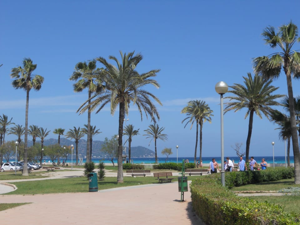 Strandpromenade vom Hotel aus allsun Hotel Bahia del Este