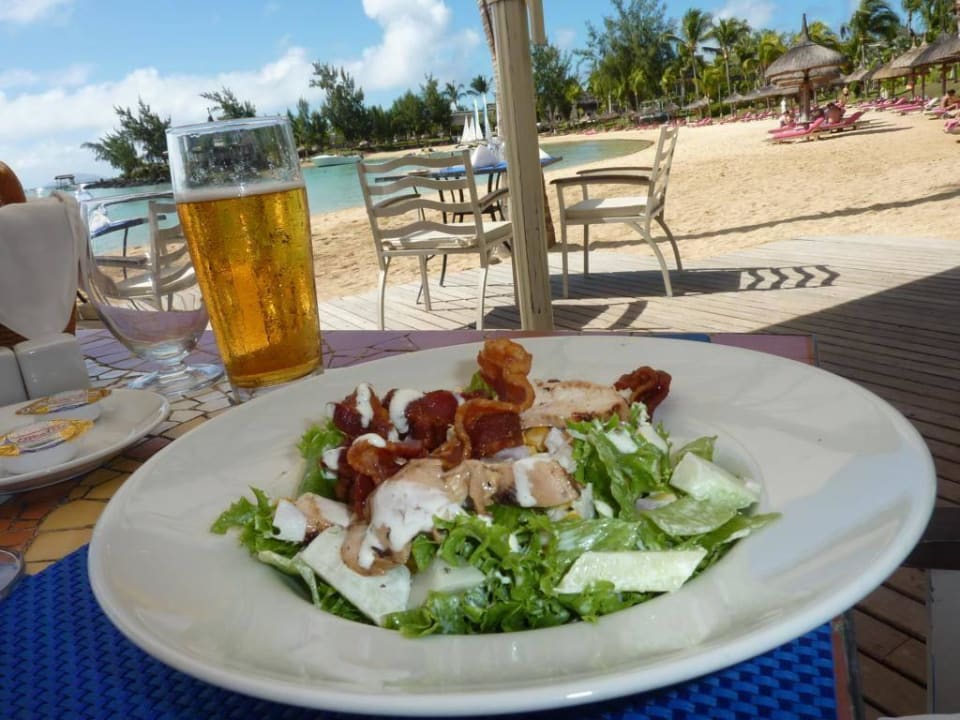 Salat im Abalone Restaurant LUX* Grand Gaube Resort & Villas