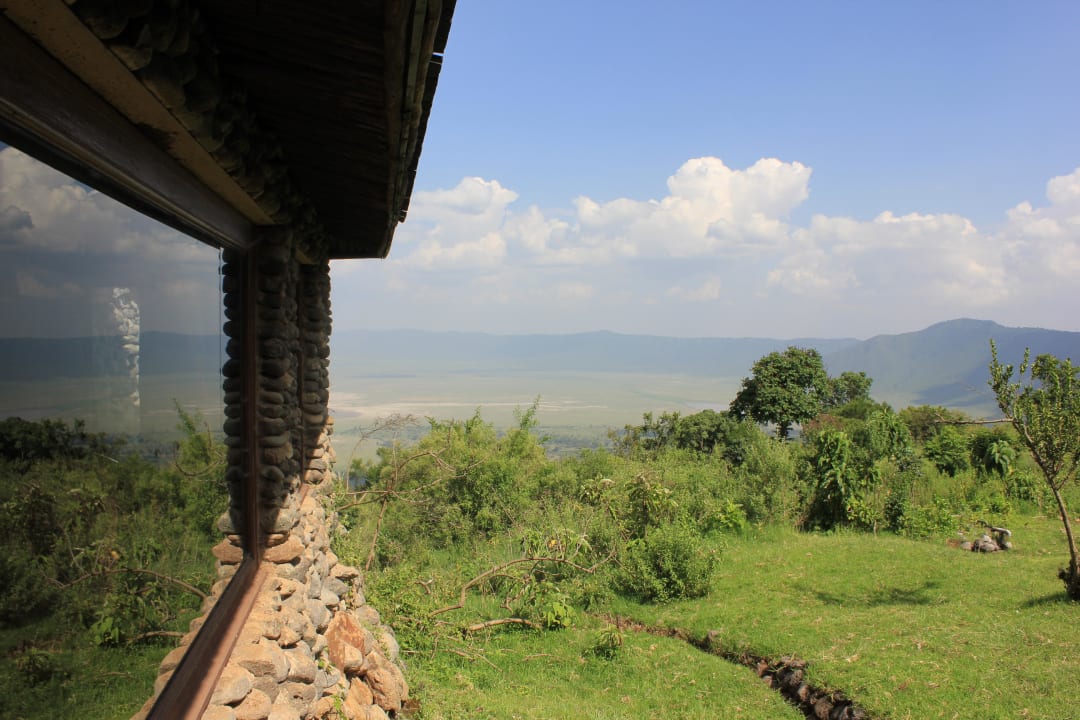 Blick in den Krater Hotel Ngorongoro Serena Safari Lodge