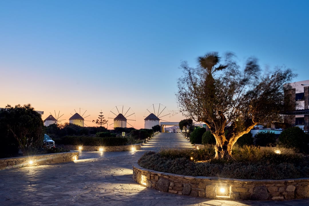 Gartenanlage Mykonos Theoxenia, a member of Design Hotels