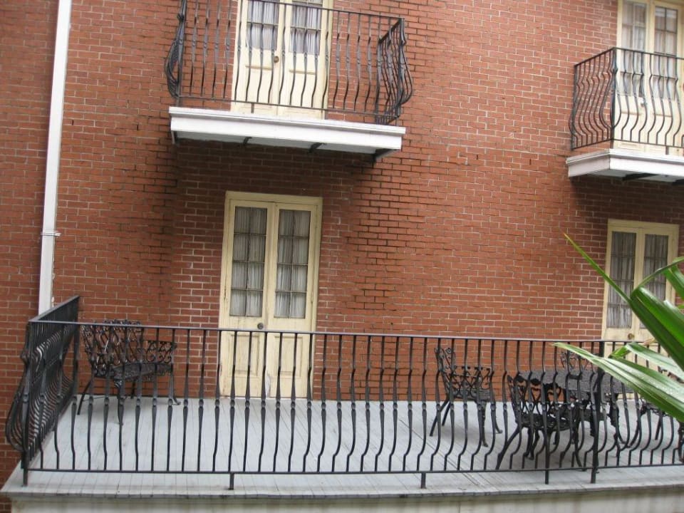 Balkons zum Innenhof Hotel St Marie