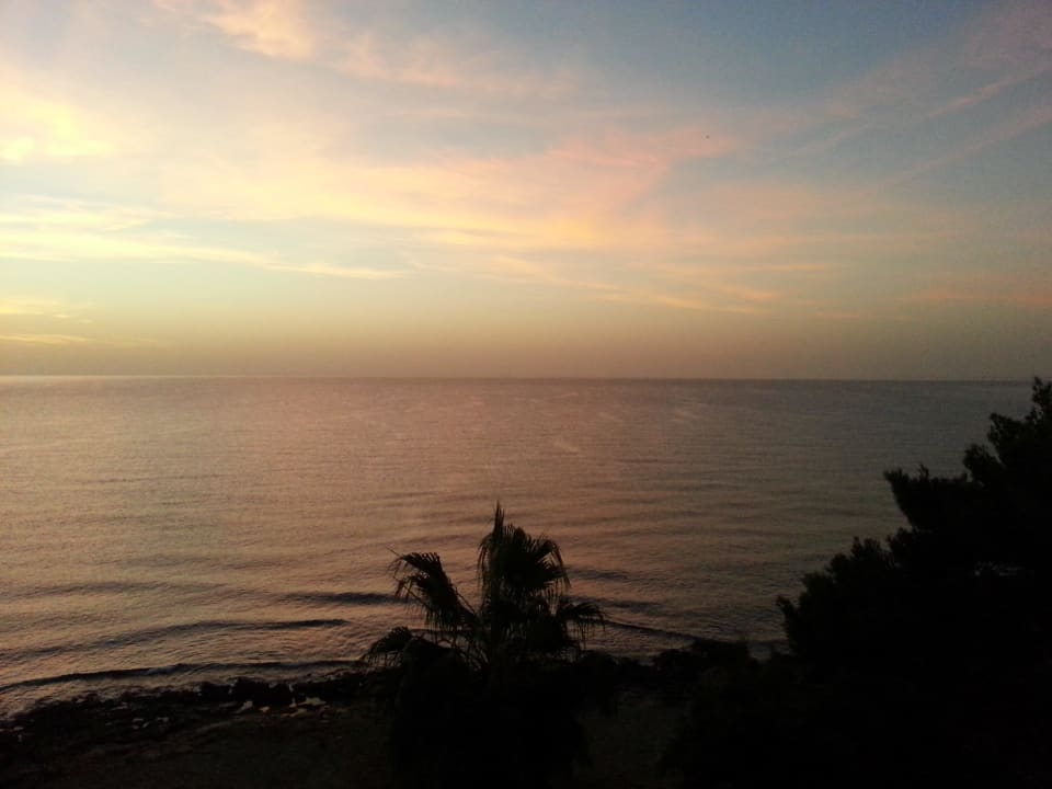 Sonnenuntergang - aus dem Zimmer beobachtet Melbeach Hotel & Spa - Adults only