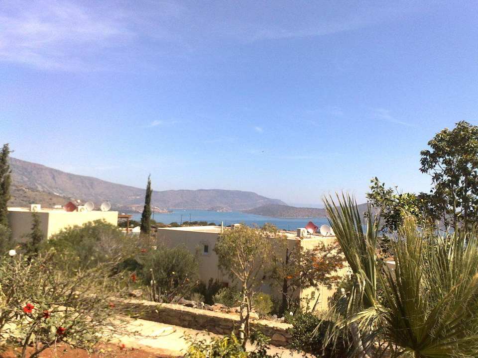 Balkonaussicht Elounda Residence Resort & Waterpark