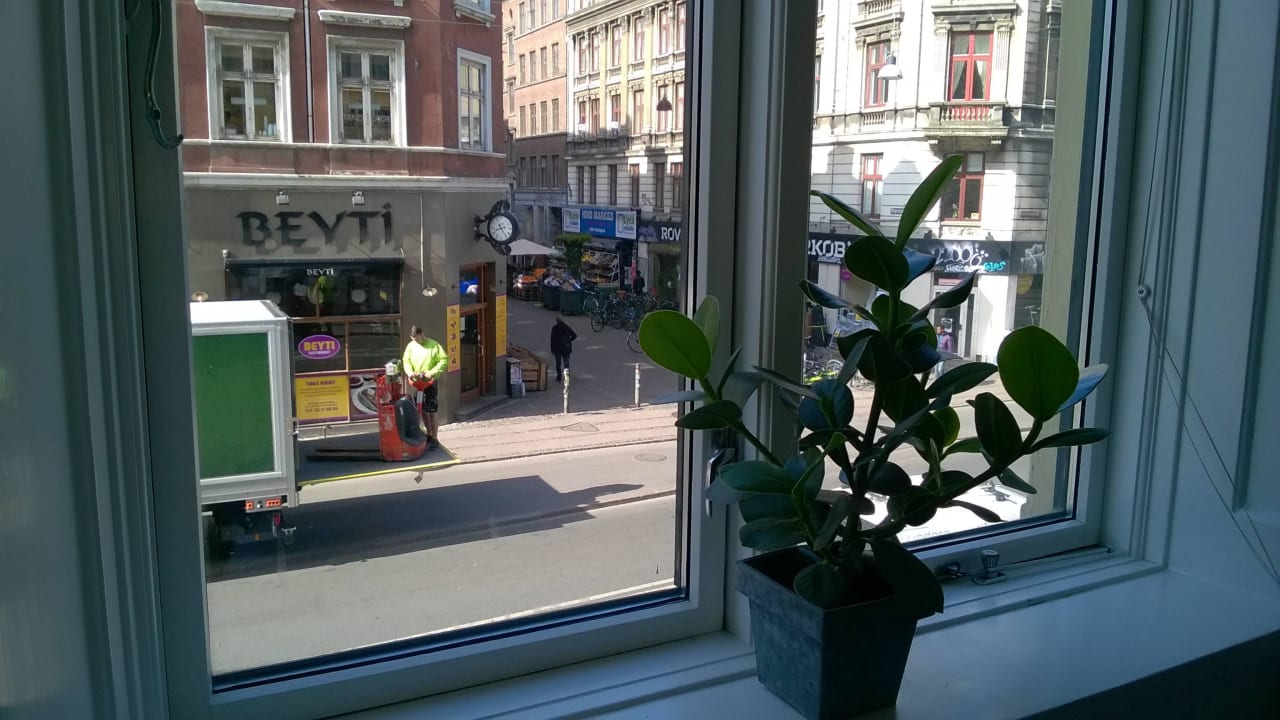 Blick vom Frühstücksraum Hotel Nora Copenhagen