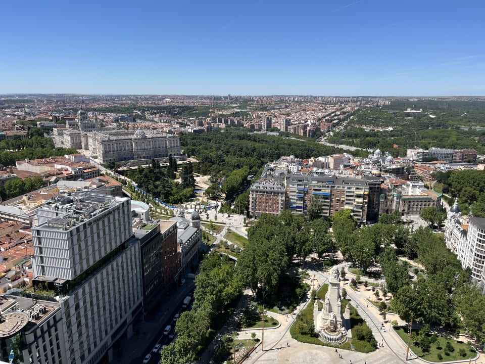 Ausblick Hotel Riu Plaza España