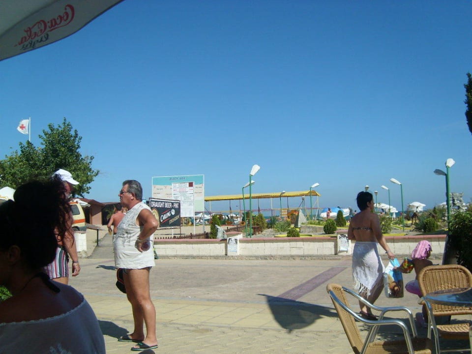 Ausblick von der Poolbar Sentido Neptun Beach