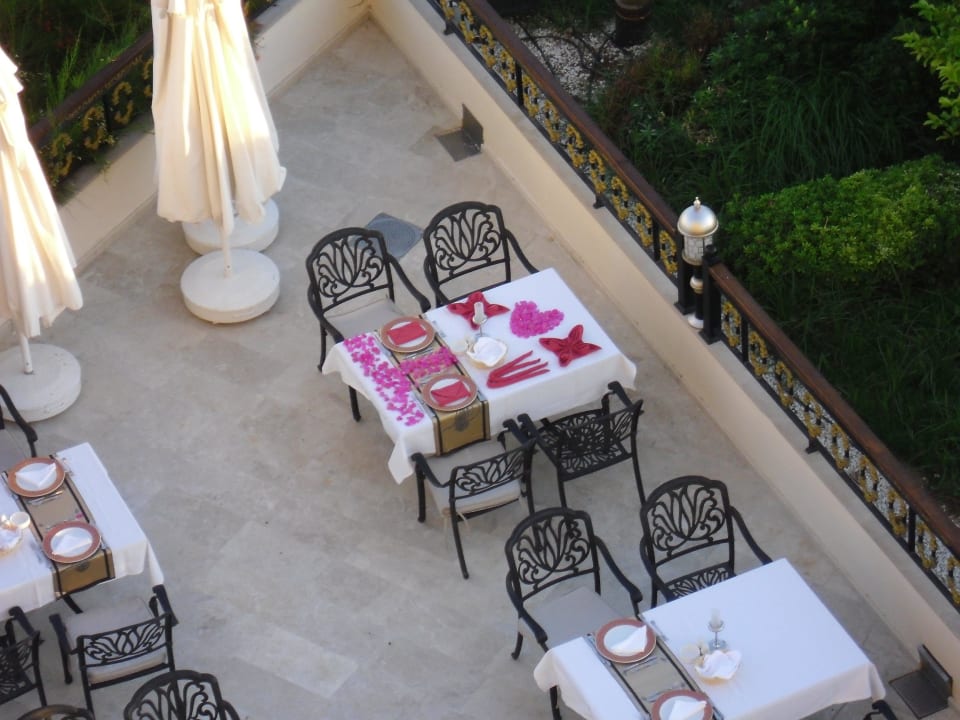Terrasse Türkisches Restaurant Diamond Excellence Resort & Spa