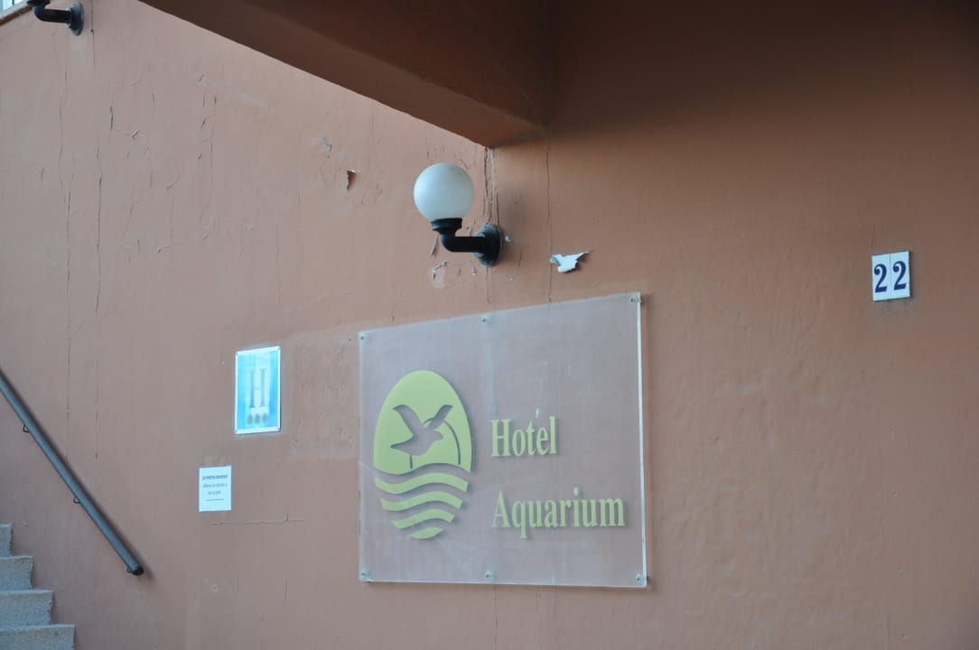 Eingang Hotel Paradis Blau