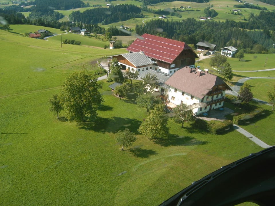 Luftaufnahme Pension Edhof