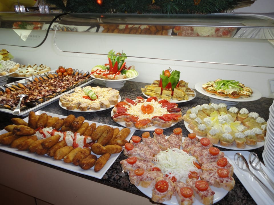 Vorspeisen Buffett Hotel LIVVO Risco del Gato Suite
