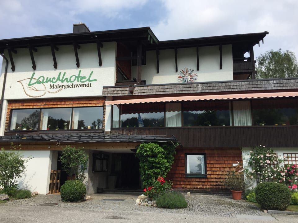 Außenansicht Landhotel Maiergschwendt