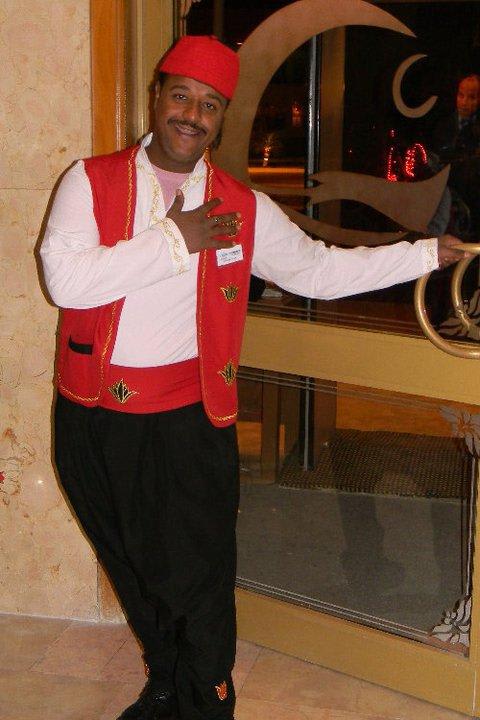 Unser freundlicher Hotel-Boy The Grand Hotel Hurghada