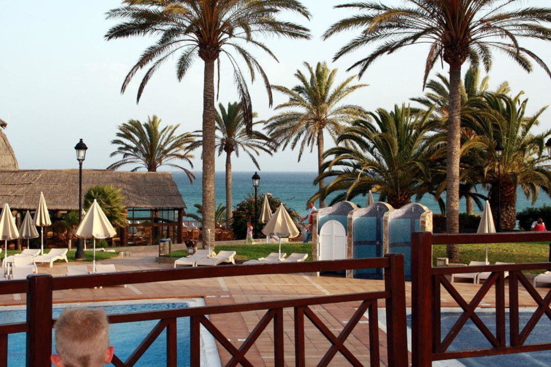 Blick vom 'oberen' Pool auf die SBH Costa Calma Beach Resort