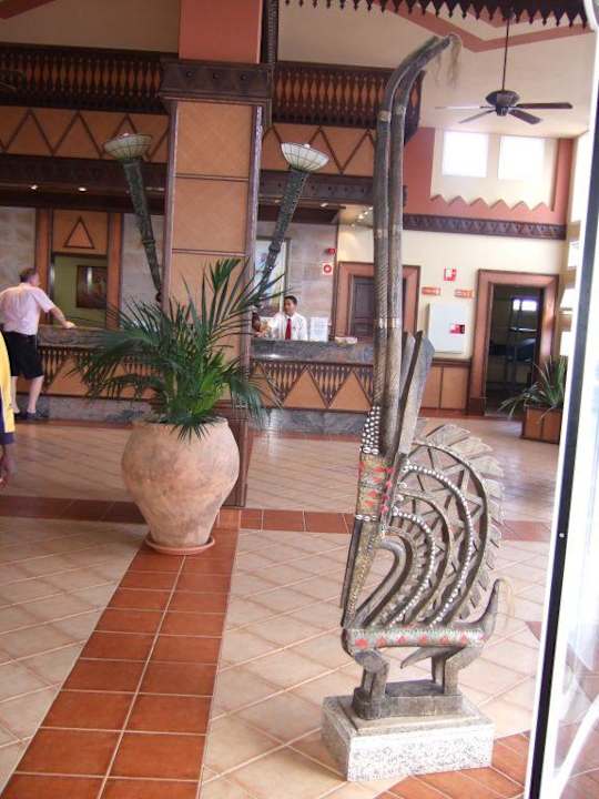 Details in der Lobby Hotel Riu Funana