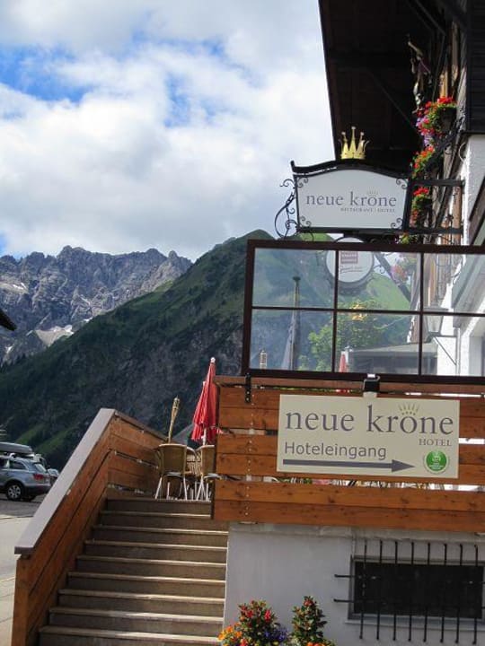 Eingang Hotel Tradizio