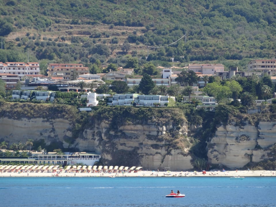 Hotelansicht vom Meer Aldiana Club Rocca Nettuno Calabria