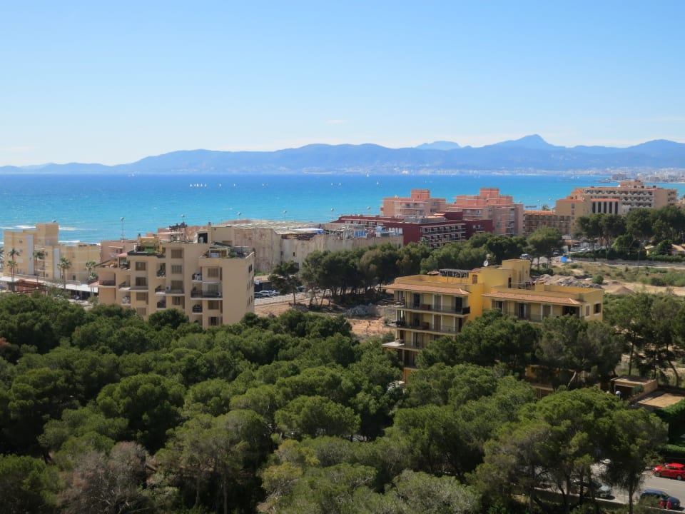 Blick aus dem 9. Stock, Zimmer 0902 Hotel Timor