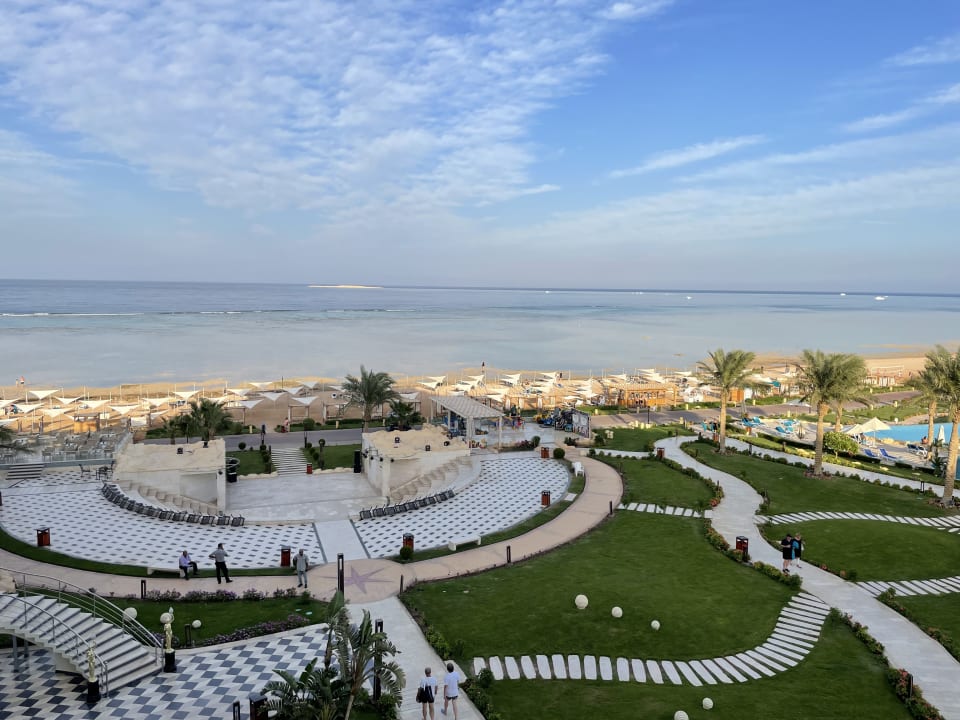 Ausblick Gravity Hotel & Aquapark Sahl Hasheesh