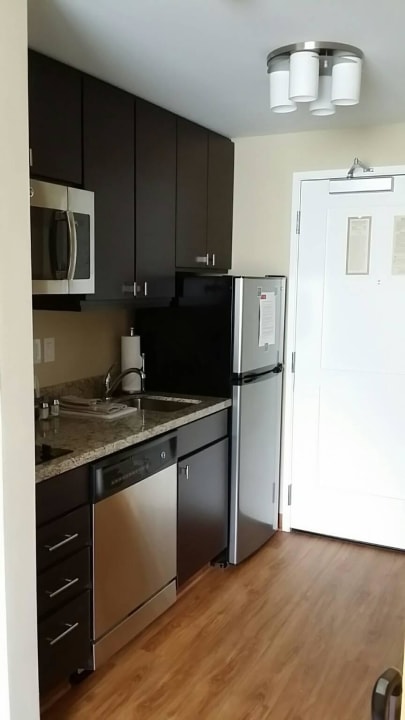 Kitchenette SpringHill Suites by Marriott Hotel Bellingham