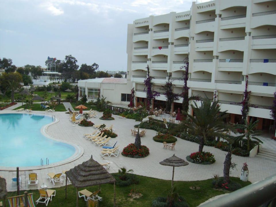 prise de ma terrasse Hotel African Queen